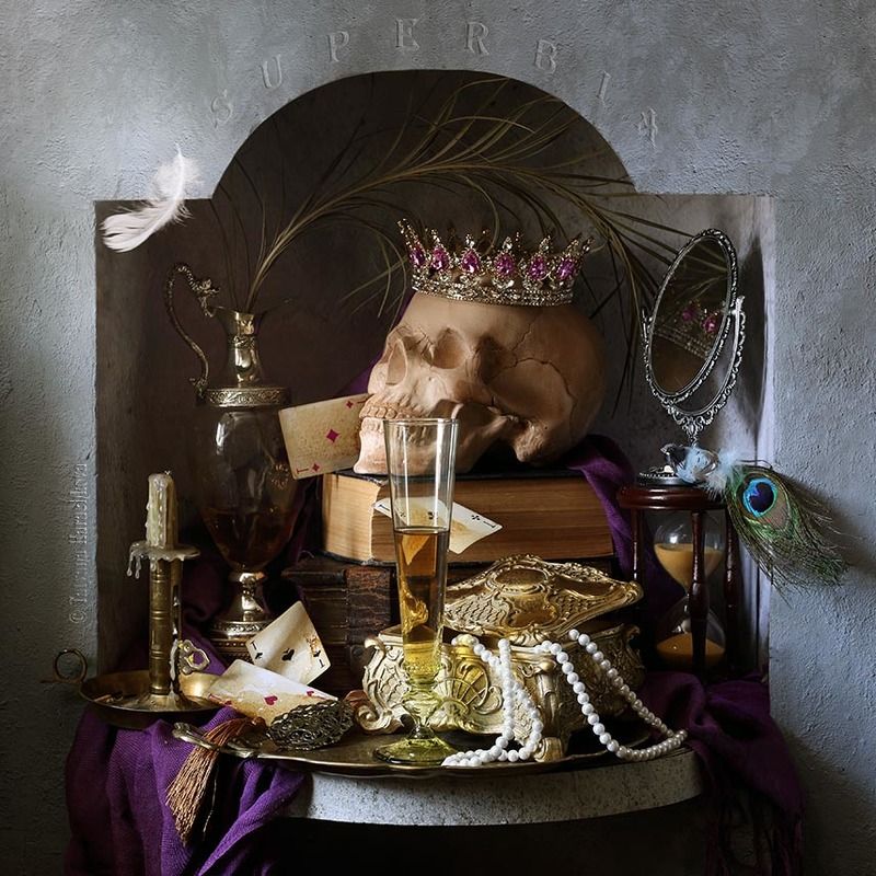 аллегория, натюрморт, символика, символика предметов, пороки Аллегория Пороков Человеческих в шести натюрмортах фото превью