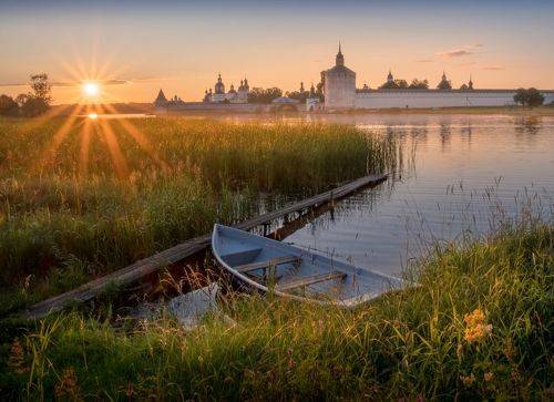 Летний вечер в Кириллове