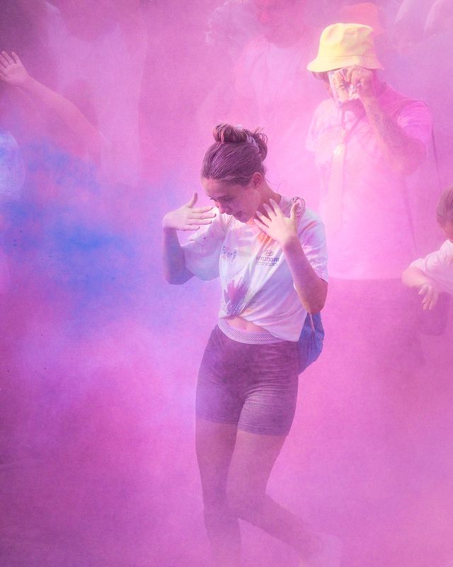 @streetphotography #strettphotography @colormel manifestazione sportiva non competitiva Color Mel Belluno italy фото превью