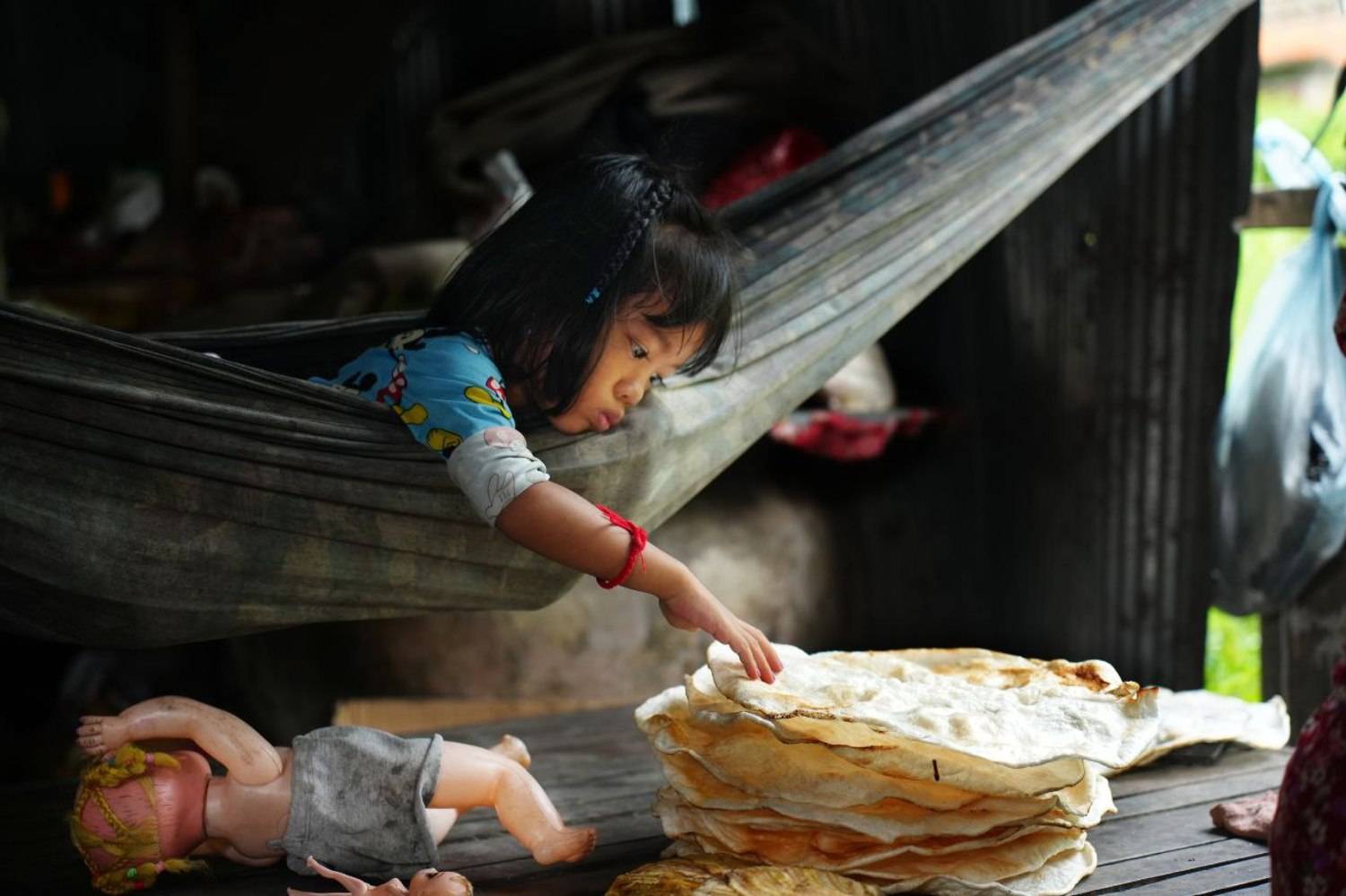 Девочка, лепешки, камбоджа, Светлана Зимина
