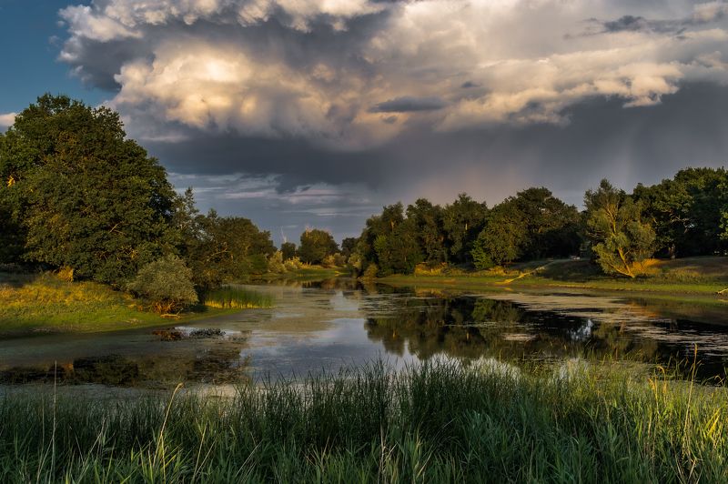 Над озером фото превью