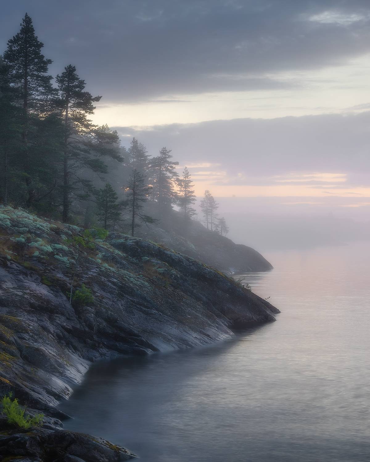 карелия, ладога, шхеры, закат, рассвет, белая ночь, лето, Марголин Алексей