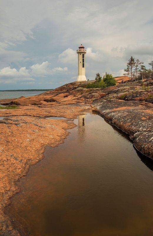 выборгский залив,остров маячный Выборгский залив фото превью