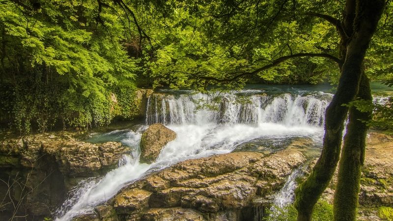 водопад,завораживающая красота Водопад Мегрелии. фото превью