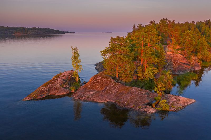 ладожские шхеры, карелия, ладога, северное приладожье, сортавала, лахденпохья, русский север, северная природа, северный пейзаж, пейзажи карелии, фототуры по карелии, фототуры по ладоге, фототур на ладожские шхеры Красная скала фото превью