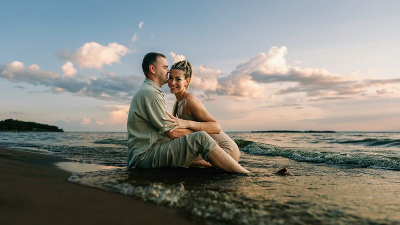 на берегу фото превью