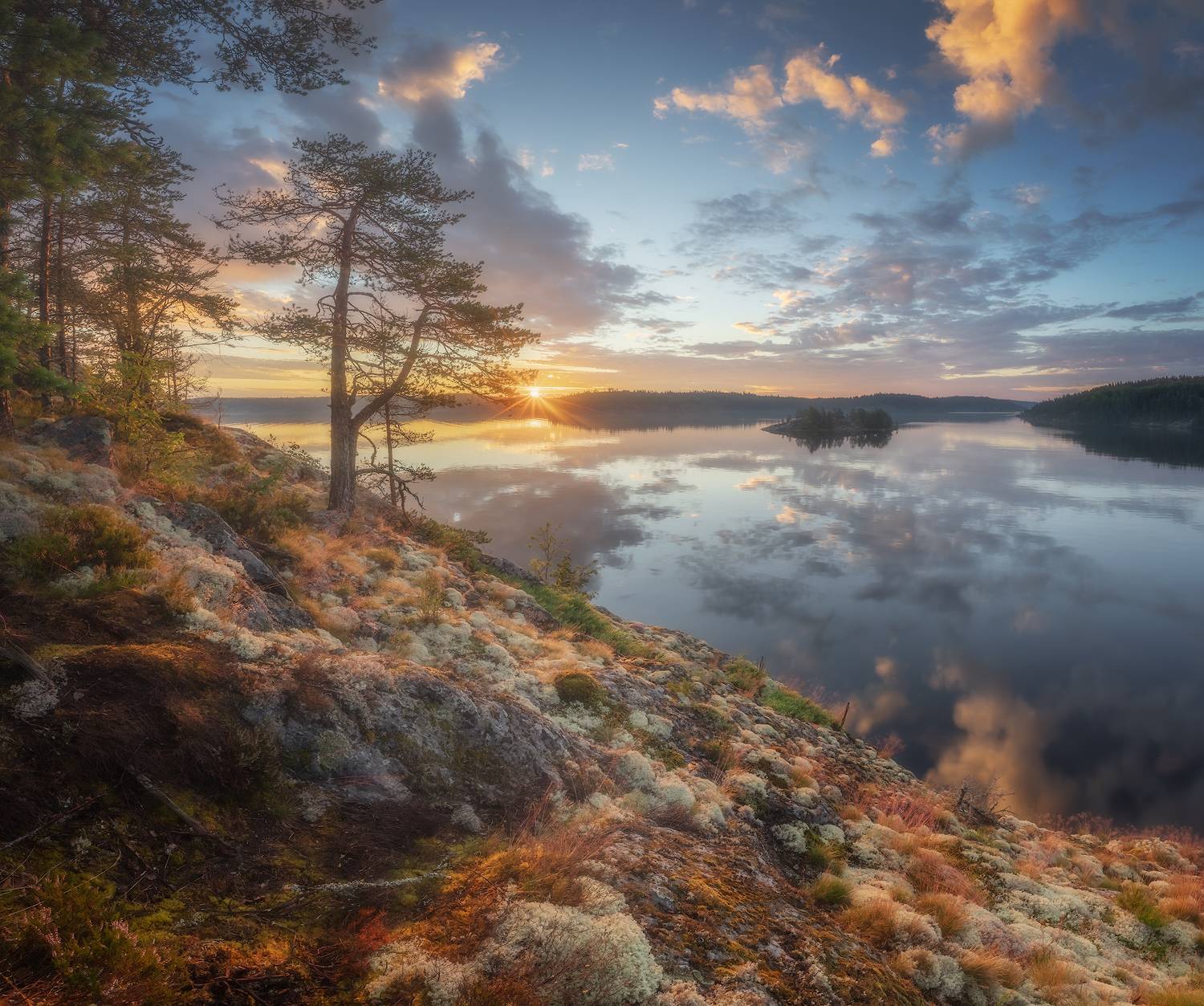 ладога, карелия, шхеры, восход, Марголин Алексей