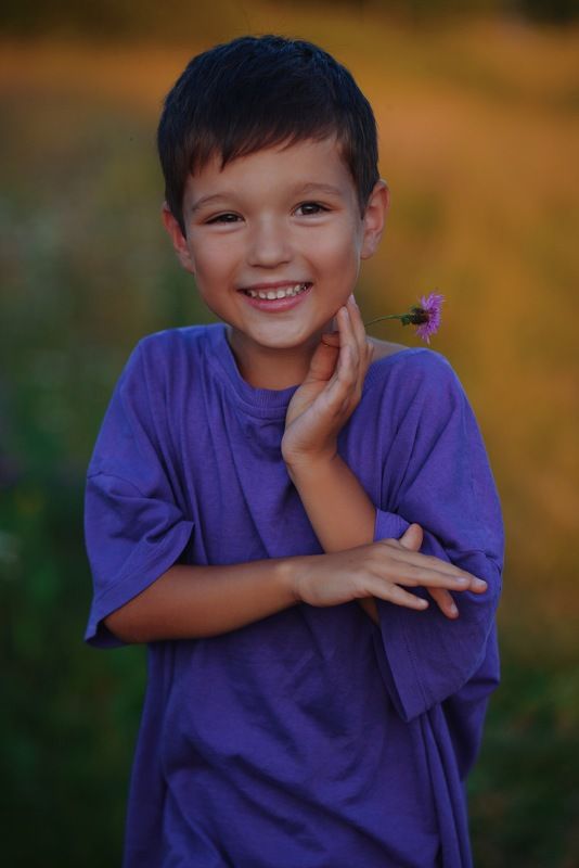 закат, июль, july, summer, лето, дети, kids  фото превью