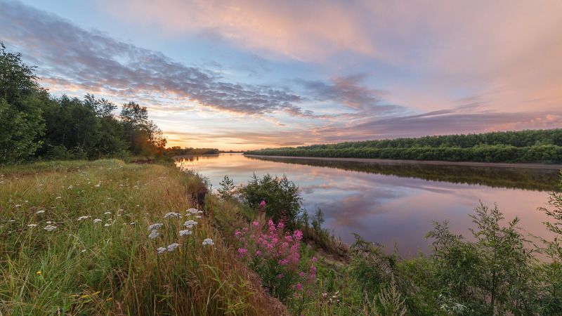 Утро на Тоболе. фото превью