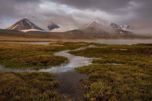 Рассвет на плато Арабель