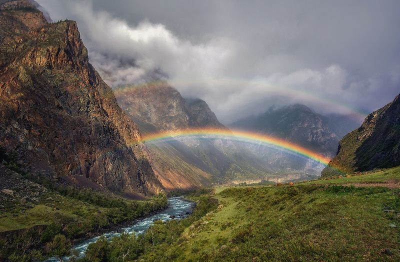 Горные радуги... фото превью