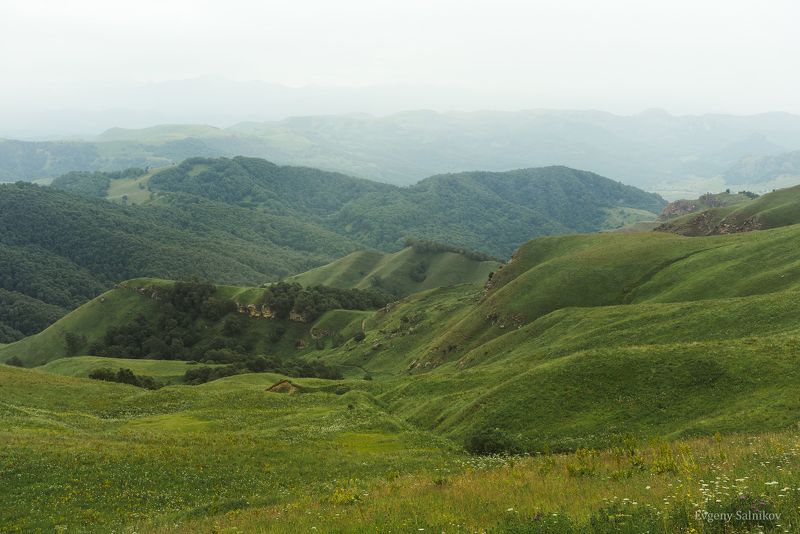перевал гум-баши горы карачаево-черкесская республика лето Перевал Гум-Баши фото превью