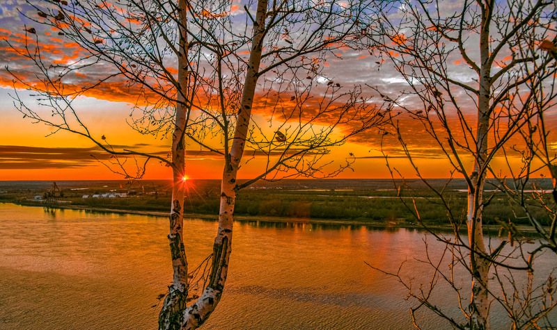 Поздняя осень на Иртыше. фото превью