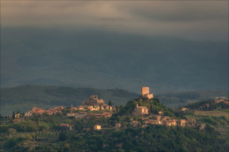 italy,san quirico d\\\'orcia,italia,rocca,италия,тоскана,pienza,кипарис,toscana,весна,tuscany,cipressi,belvedere,крепость Старая крепость фото превью