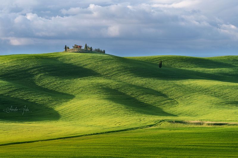 Tuscany, toscana, italy, grass, sunset Tuscany фото превью