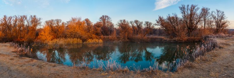 Осень на Северском Донце фото превью
