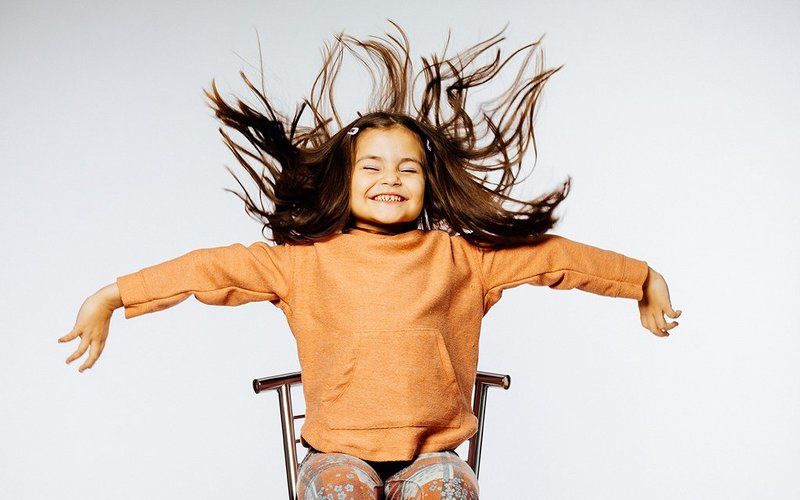 портрет, дети, люди, счастье, эмоции, студия, Счастье фото превью