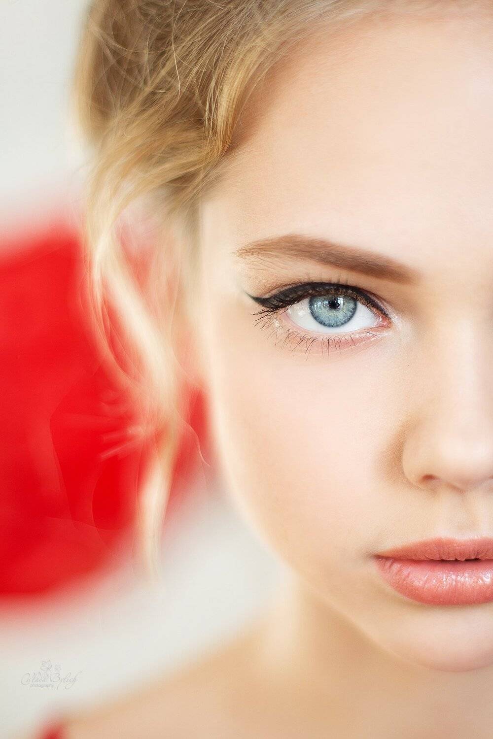 девушка, портрет, взгляд, Былич Влада