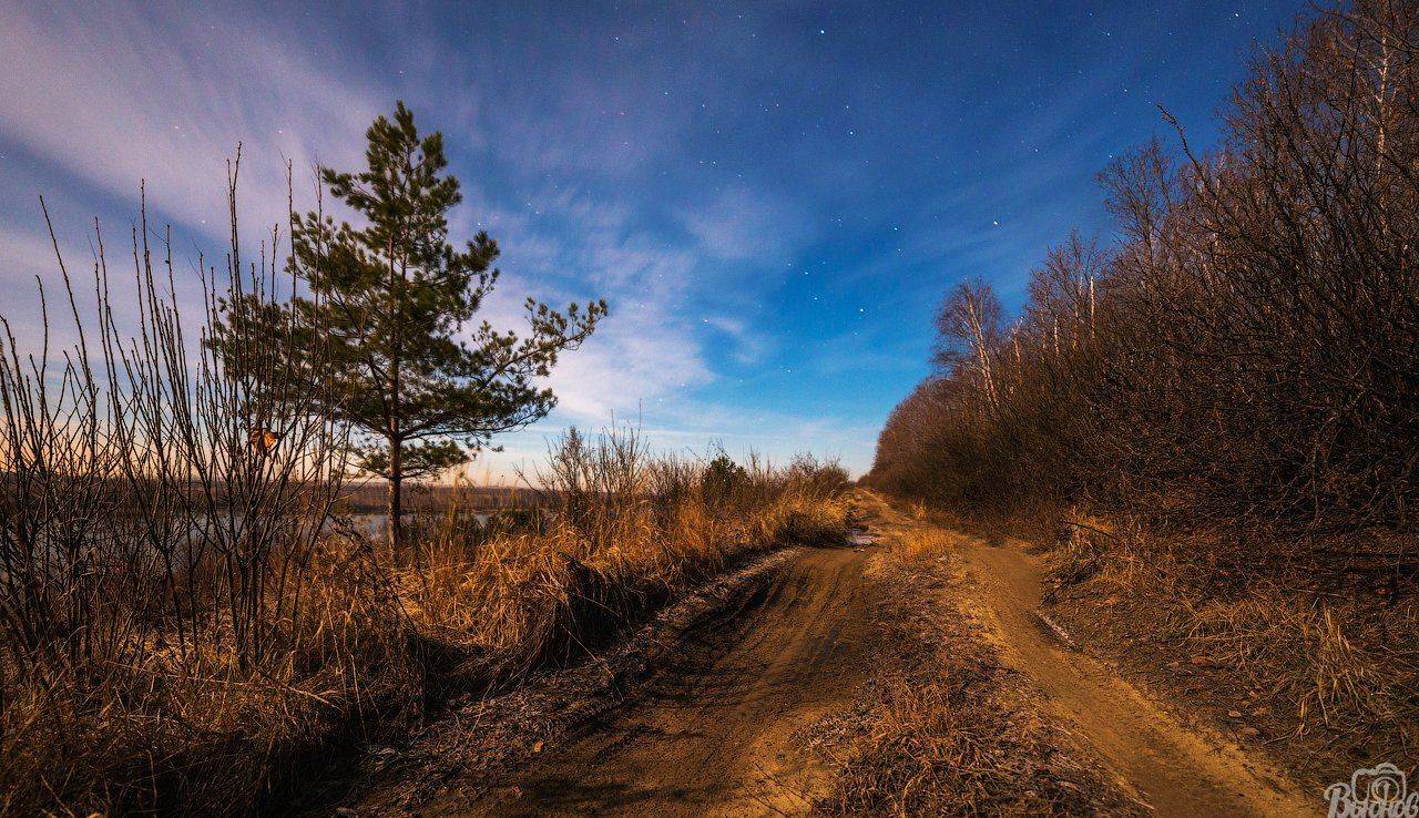 Моршанск, Моршанский район, Ночной пейзаж, Тамбовская область, Сергей Вьюнов
