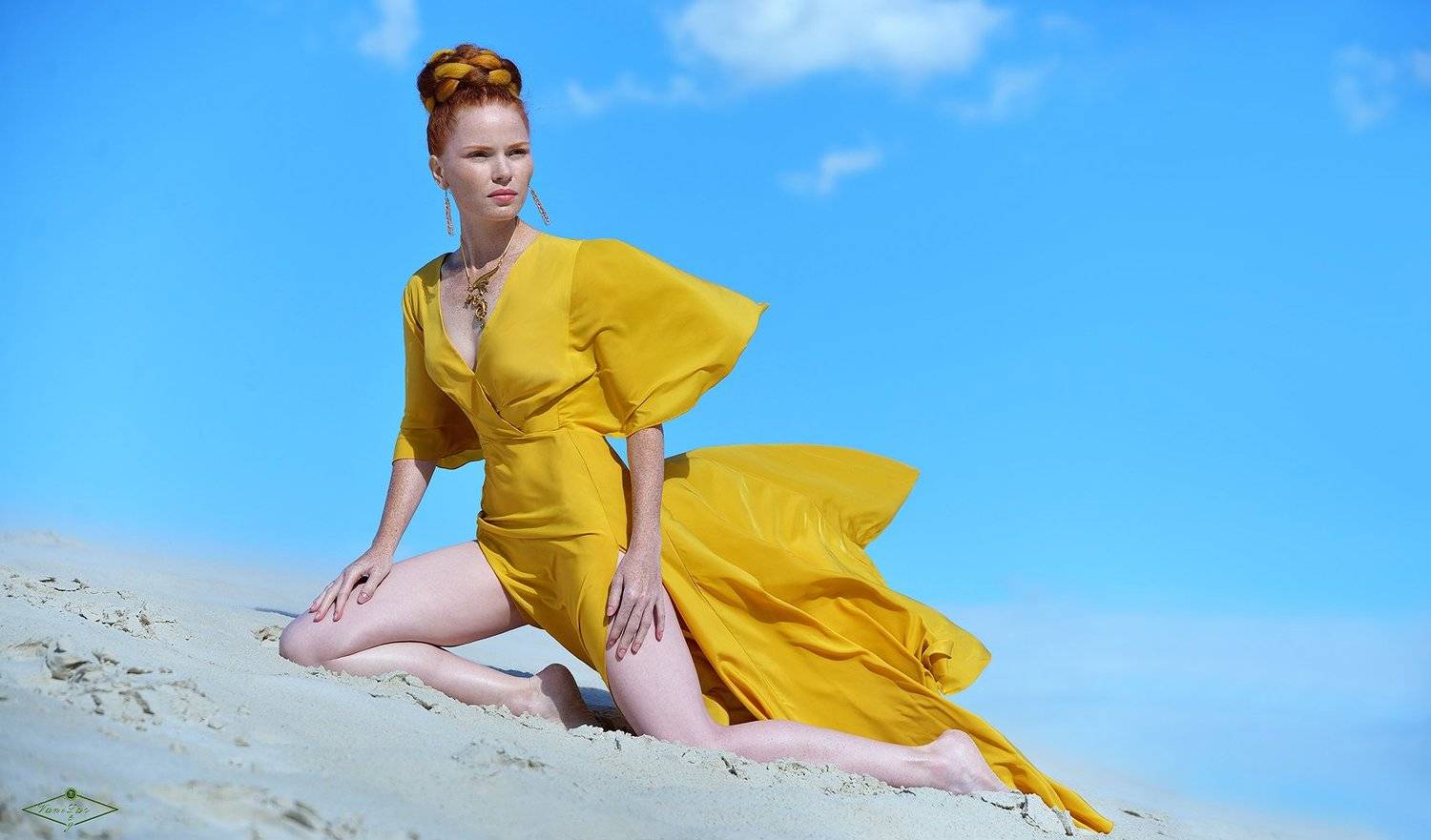 fashion, girl, beauty, девушка, природа, песок, красота, мода, Олег Ванилар