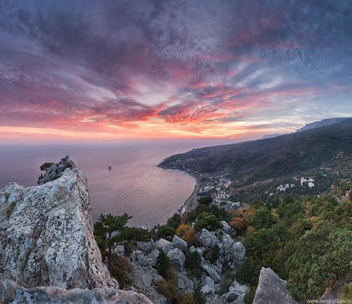 Голубой залив