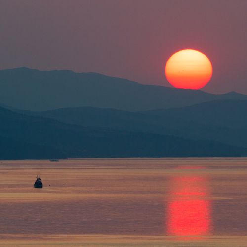 Рассвет в Алуште