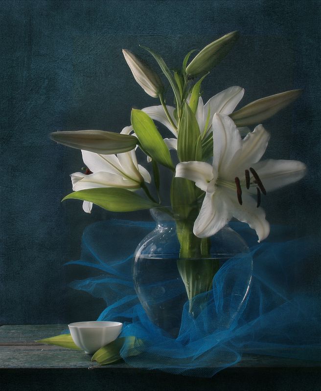 Лилии, Лилия, Натюрморт, Фотонатюрморт  фото превью