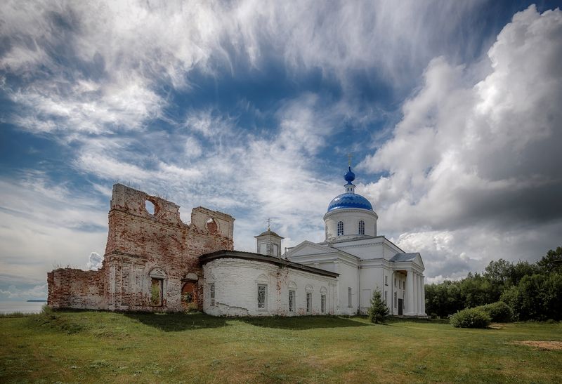храм, руины, церковь Церковь Рождества Богородицы фото превью