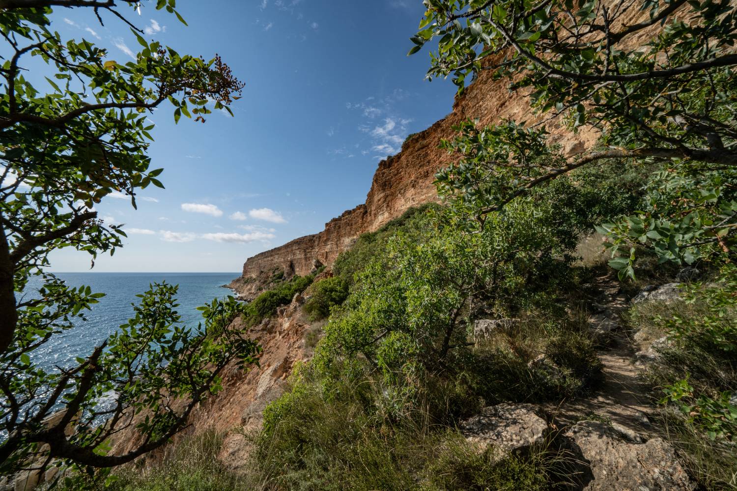 Россия, Крым, Севастополь, мыс Фиолент, бухта Александры, Чёрное море, путешествия, морской пейзаж,, Юрий Гаврилов
