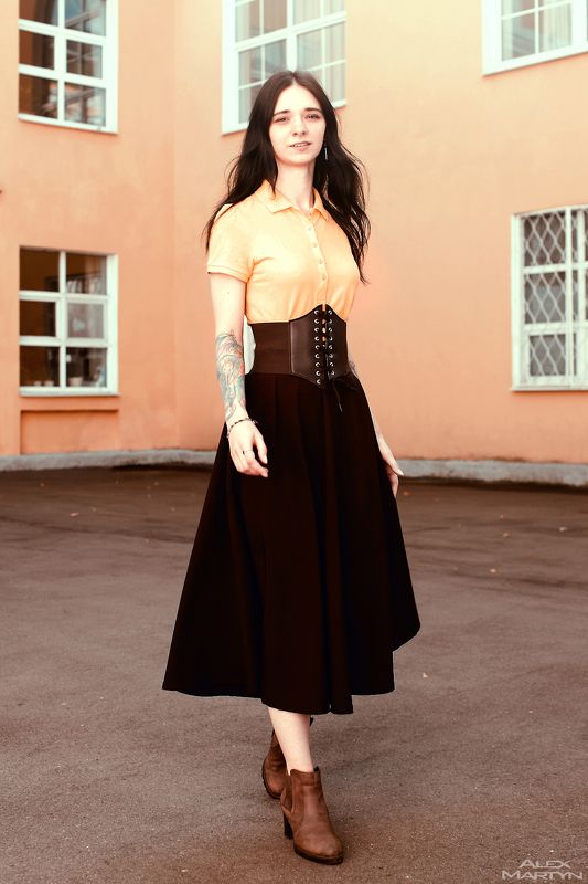 новый театр, девушка, корсет, платье, образ Парящая фото превью