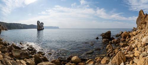Панорама Мраморной бухты