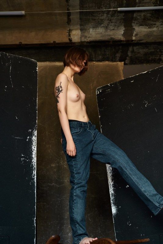 Nu nude portrait sensual raw beautiful  Вся серия на моём канале  фото превью