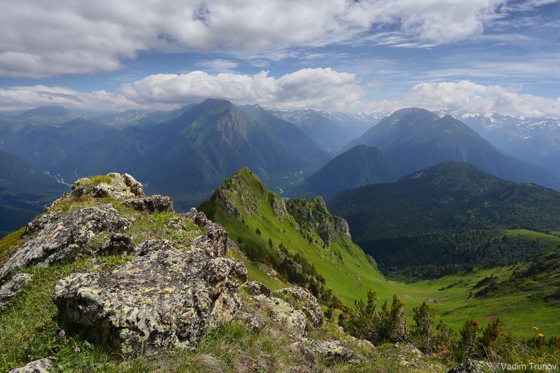 архыз, кчр,  кавказ В горах Кавказа фото превью