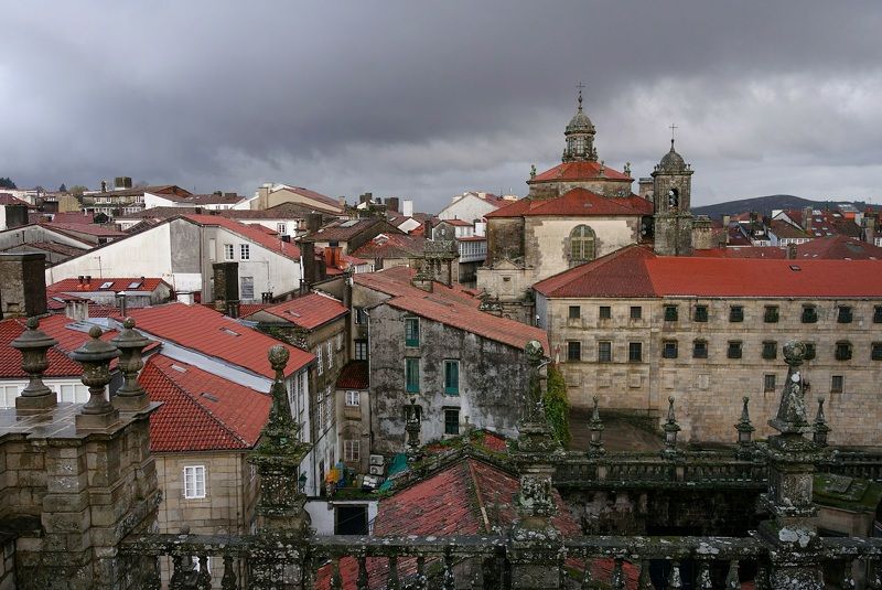 A gloomy evening фото превью