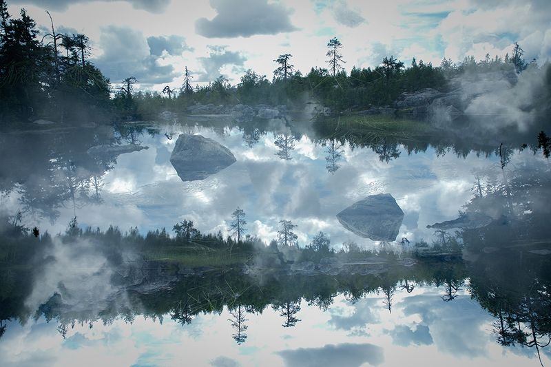 Карелия. Гора Воттоваара. 1 августа 2024. фото превью