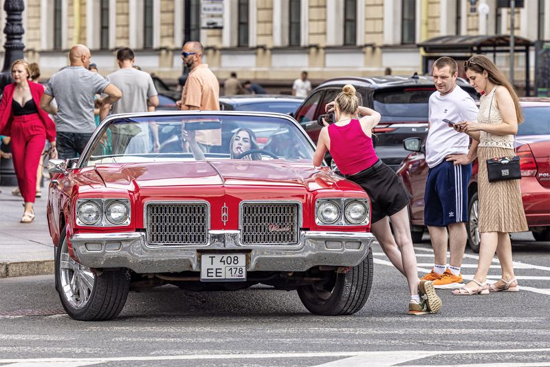 Фотосессия в Oldsmobile фото превью