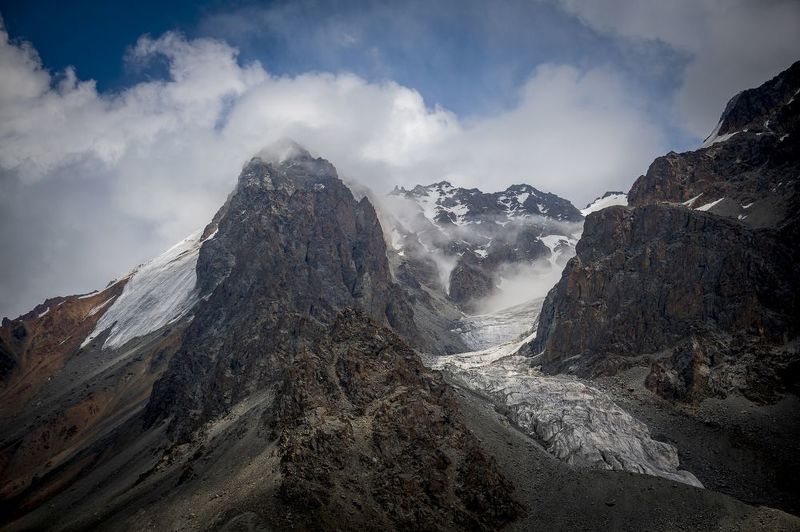 казахстан, тянь-шань, заилийский алатау, горы, ледники, озёра, морены, морена, ледниковое озеро, ледник, григорий беденко, grigoriy bedenko, Ледники и озера Северного Тянь-Шаня (часть 2) фото превью