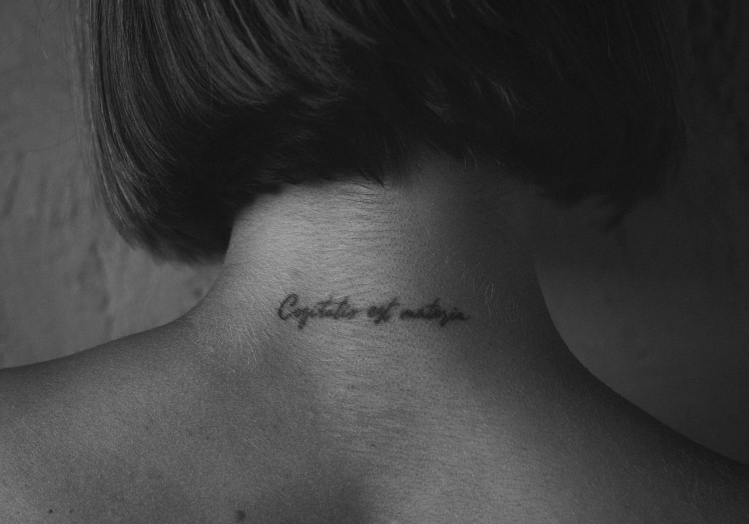 model, fine art, sexy, sensual, black and white, woman, female, erotica, glamour, curves, portrait, beautiful, hair, tatoo,, Lajos Cs&aacute;ki