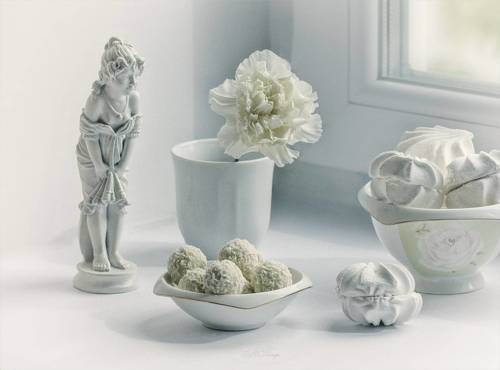 Натюрморт с девочкой