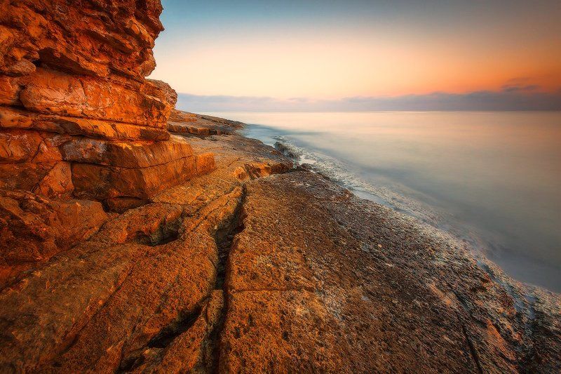 50d, Big stopper, Canon, Canon 10-22, Landscape, Lee, Long exposure, Seascape, Sokol, Sunset Golden wall фото превью