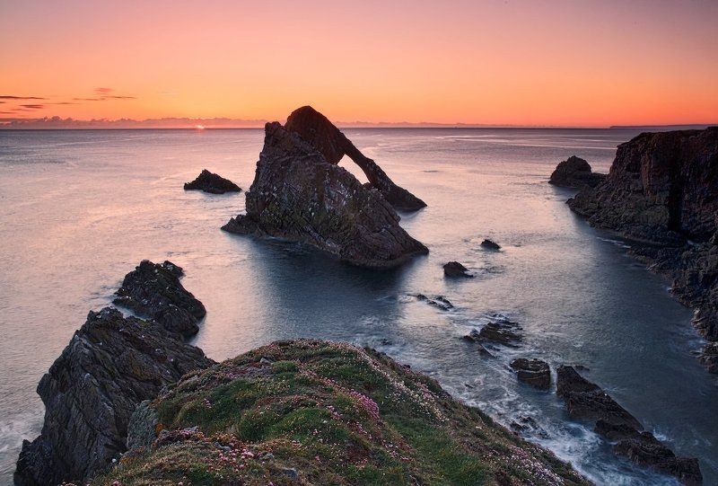 шотландия, scotland, moray, mc Оранжевое небо, оранжевое море, оранжевая зелень, оранжевый верблюд.. фото превью