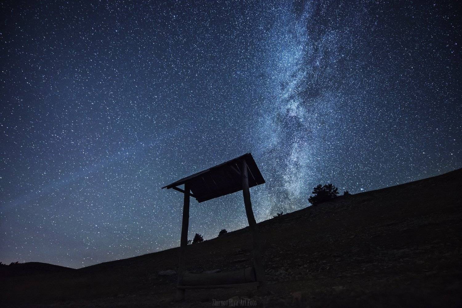 Astrophotography, Forgotten, Galaxy, Milky way, Night landscape, Night sky, Илья  Жирнов