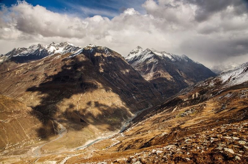 гималаи на перевале Рохтанг фото превью