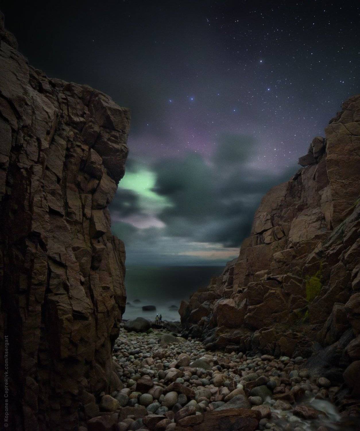 AuroraBorealis, Кольский п-ов, Териберка, Сергей Королев