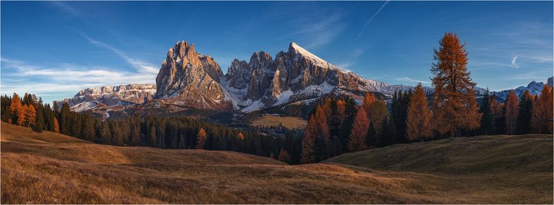 италия, доломиты, альпы, осень, italy, dolomites Гармония спокойствия. фото превью
