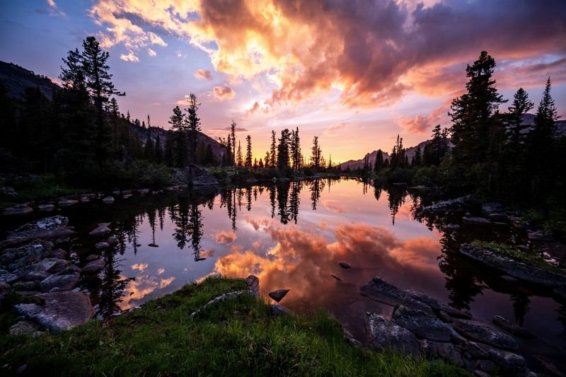 ергаки Феерия заката фото превью