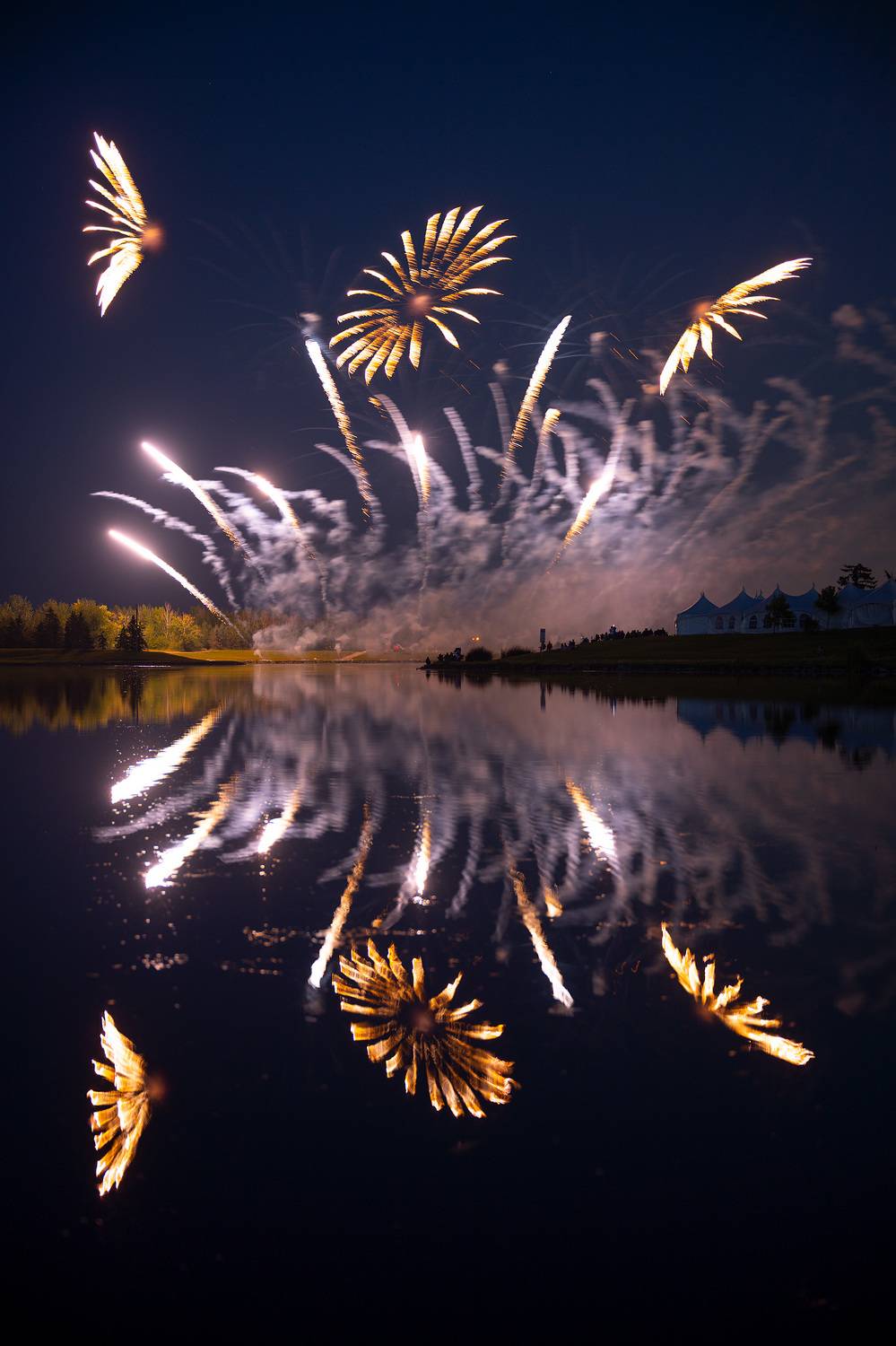 fireworks,lake,night, Gubski Alexander