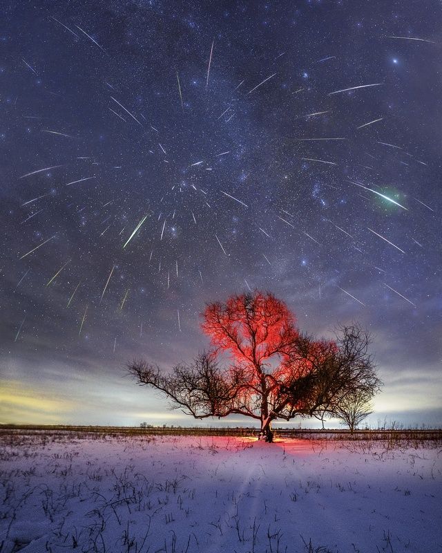 Метеорный поток Геминиды фото превью