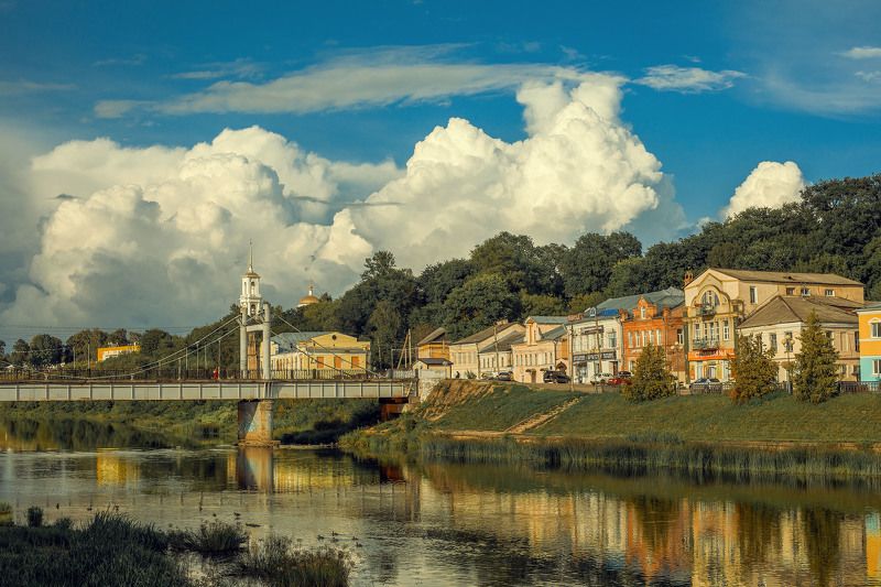 торжок, облака Торжок фото превью