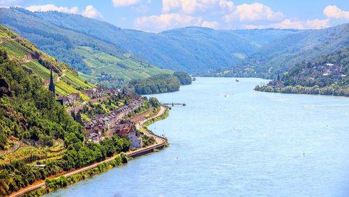 Река Рейн. Rhein